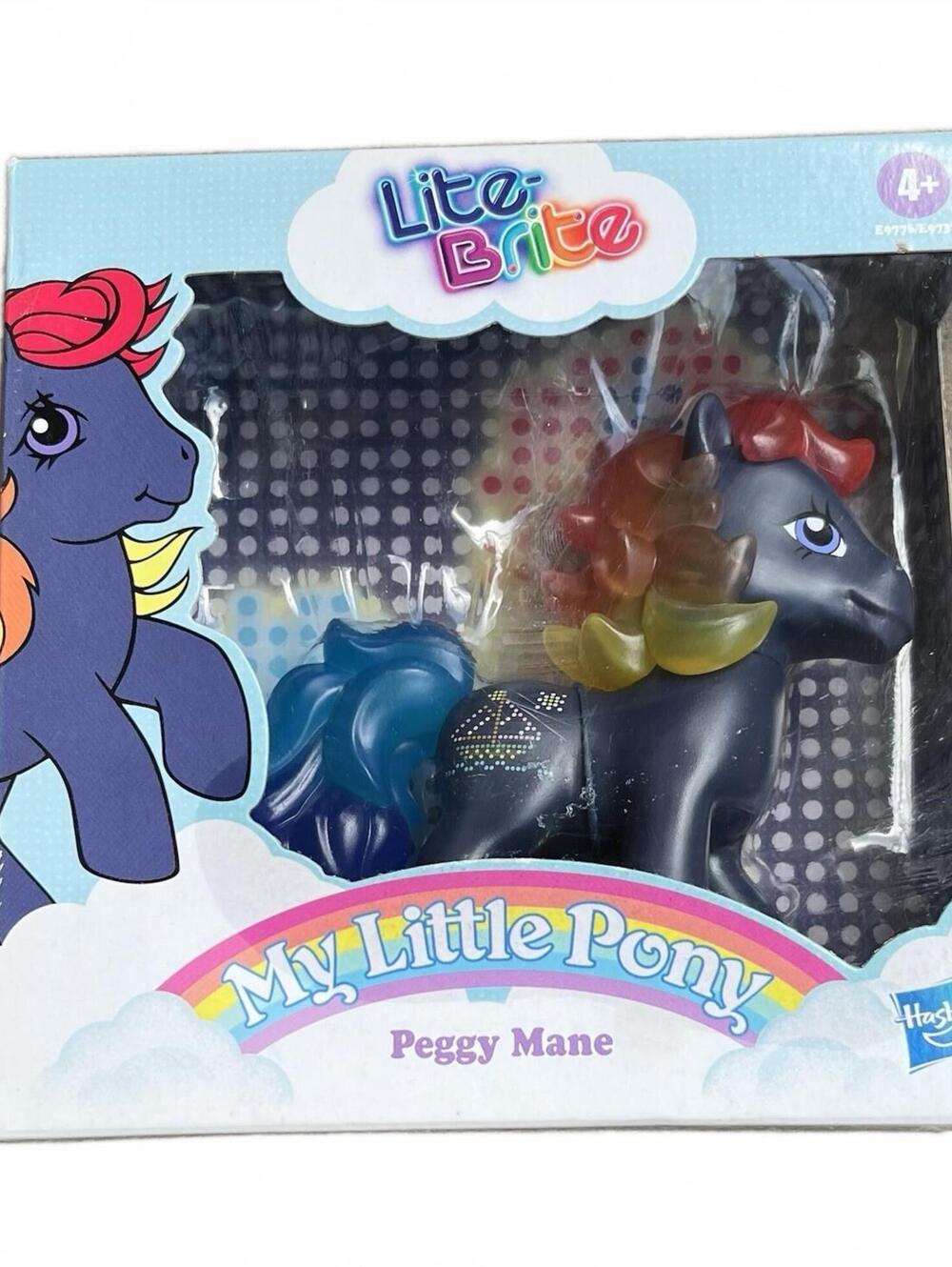Hasbro My Little Pony Retro Lite-Brite Mashup Peggy Mane